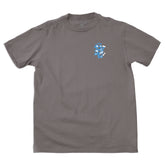 Baseline - Jazz Tee (Charcoal/Blue & White)
